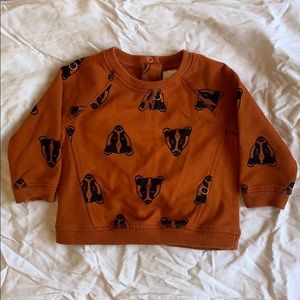 Copy rylee and Cru animal print sweatshirt